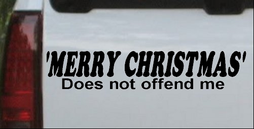 Merry Christmas Does Not Offend Me