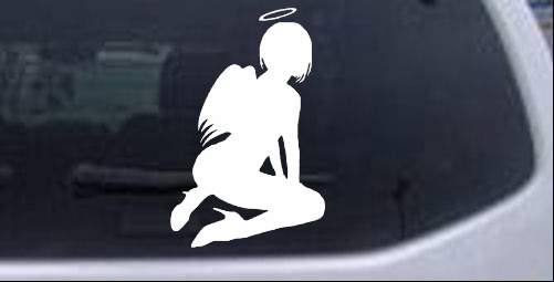 Sexy Angel Sexy car-window-decals-stickers