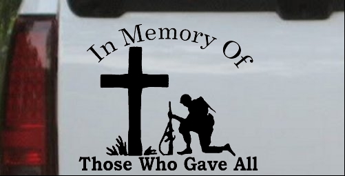 In Memory Of Troops