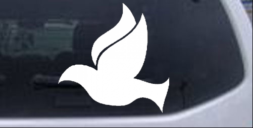 Dove Christian car-window-decals-stickers