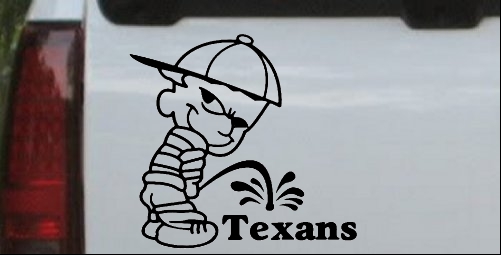 Pee on Texans