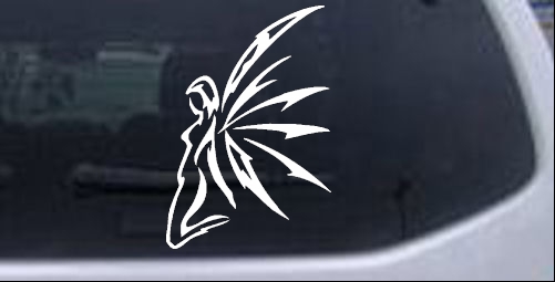 Tribal Fairy Tribal car-window-decals-stickers