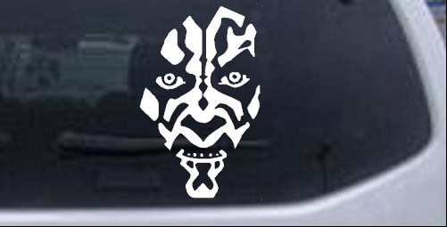 Star Wars Darth Maul Sci Fi car-window-decals-stickers