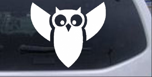 Native American Owl Animals car-window-decals-stickers