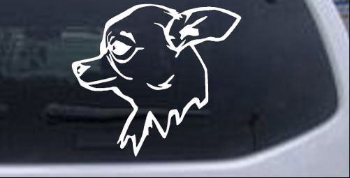 Chihuahua Animals car-window-decals-stickers