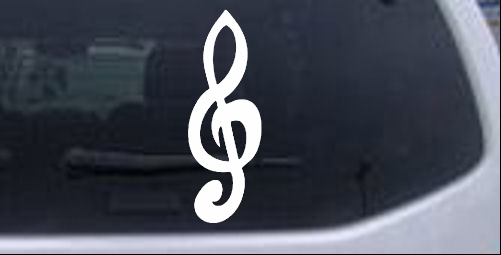 Music Note Other car-window-decals-stickers
