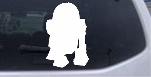 Star Wars R2D2 Sci Fi car-window-decals-stickers