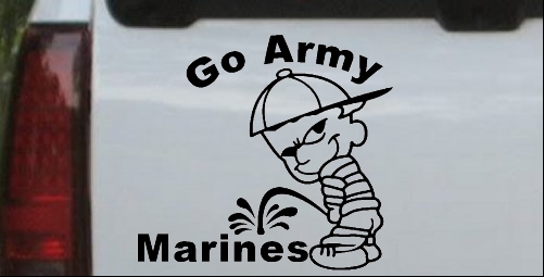 Go Army Pee on Marines