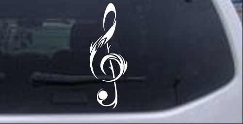 Music Note Other car-window-decals-stickers