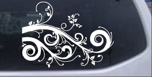 Details about   Swirly Vines Vinyl Decal
