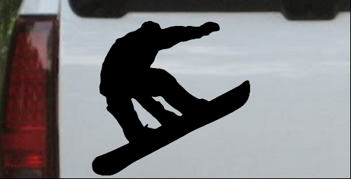 Snowboarding Decal