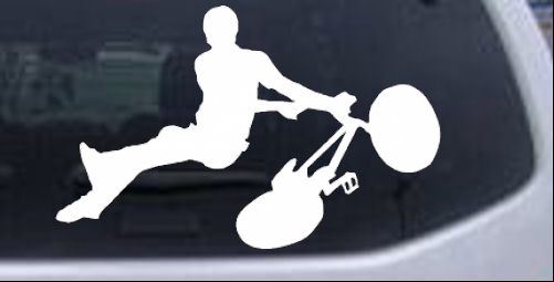 BMX Trick Decal Sports car-window-decals-stickers