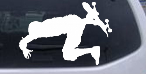 Skateboarding Decal Sports car-window-decals-stickers