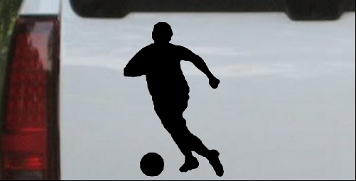 Soccer Player Decal