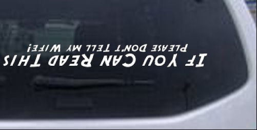 If You Can Read This Off Road Decal Off Road car-window-decals-stickers