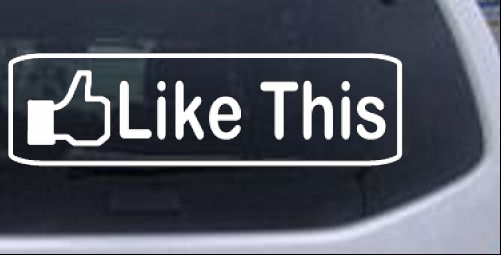Like this Decal Funny car-window-decals-stickers