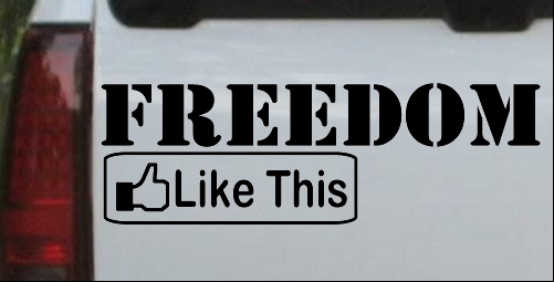 Freedom Like This Decal