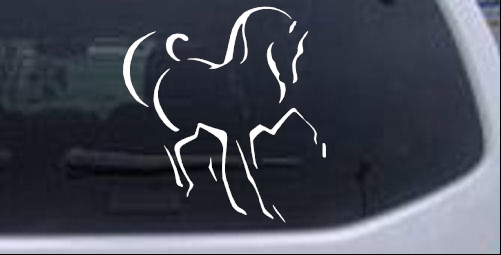 Tribal Horse Decal Animals car-window-decals-stickers