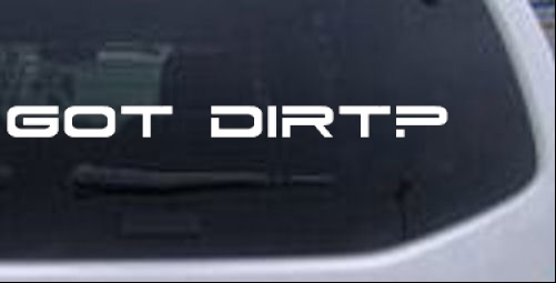 Got Dirt Off Road Decal Off Road car-window-decals-stickers