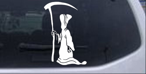 Grim Reaper Decal Skulls car-window-decals-stickers