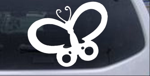 Butterfly Decal Butterflies car-window-decals-stickers