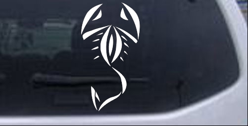 Tribal Scorpion Decal Tribal car-window-decals-stickers