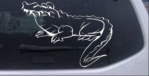 Crocodile Alligator Decal Animals car-window-decals-stickers