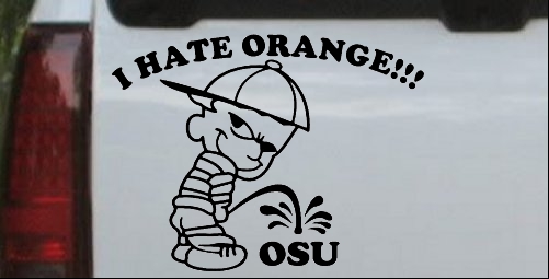 I Hate Orange Pee On OSU