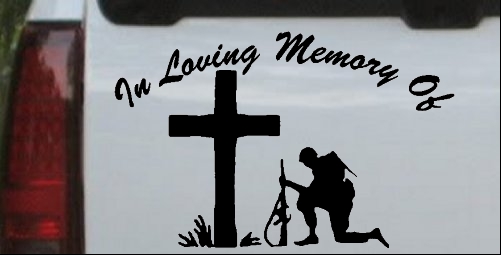 In loving Memory Troop At Cross