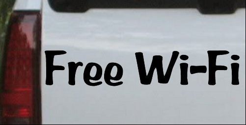 Free Wi-Fi Business Advertising