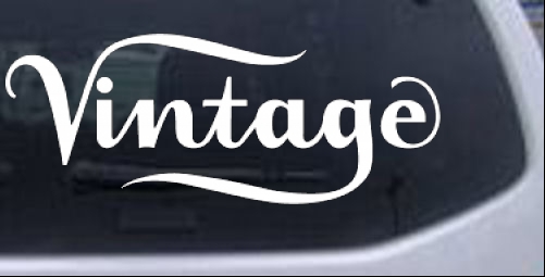 Vintage Store Sign Decal Business car-window-decals-stickers