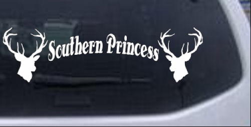 Dark Colors Rough Fnt Deer Hunting Deer In Crosshairs Vinyl Decal Sticker in