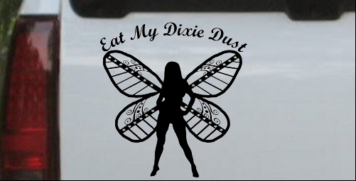 Eat My Dixie Dust Pixie Fairy