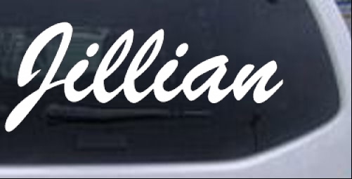 Jillian Names car-window-decals-stickers