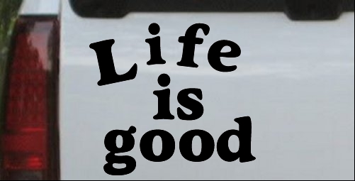 Life Is Good james font