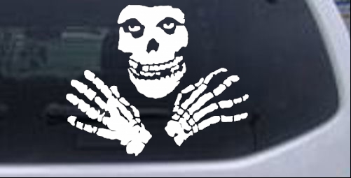 Crimson Ghost Skulls car-window-decals-stickers