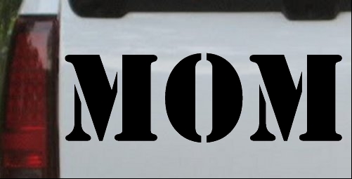 Mom in Army Font