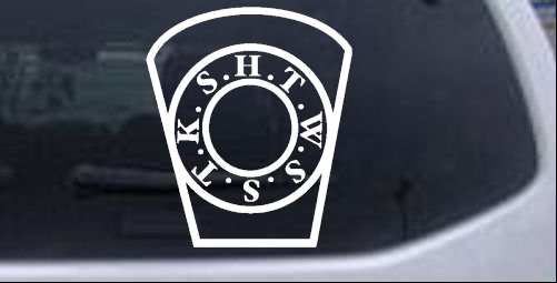 Royal Arch Mason HTWSSTKS keystone Other car-window-decals-stickers