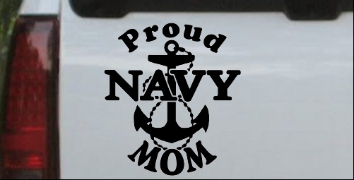 Proud Navy Mom Anchor