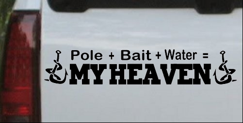 Pole Bait Water My Heaven Fishing
