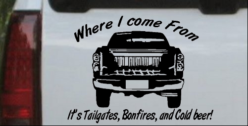 Tailgates Bonfires And Cold Beer
