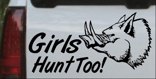 Girls Hunt Too Hog