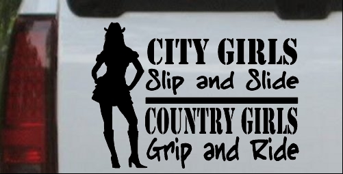 City Girls Slip And Slide Country Girls Grip And Ride