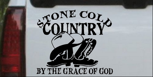 Stone Cold Country By The Grace Of God