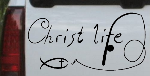christian Christ Life Fish