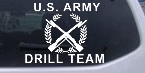 US Army Air Defense Artillery Proud Parents Car or Truck Window Decal Sticker