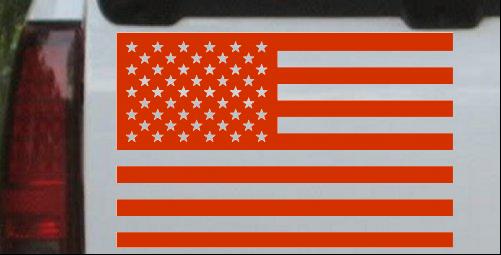 American Flag Car or Truck Window Laptop Decal Sticker 6X9.4 | eBay