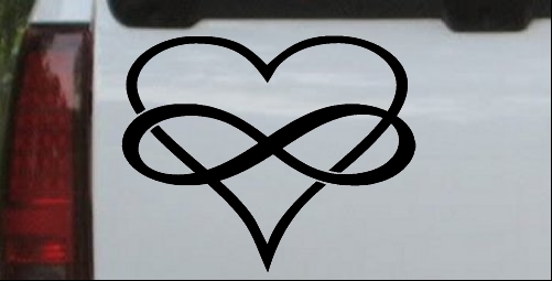Infinity Symbol Around A Heart