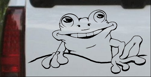 Very Happy Frog