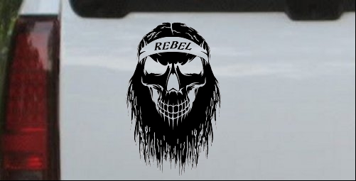 Rebel Skull Beard